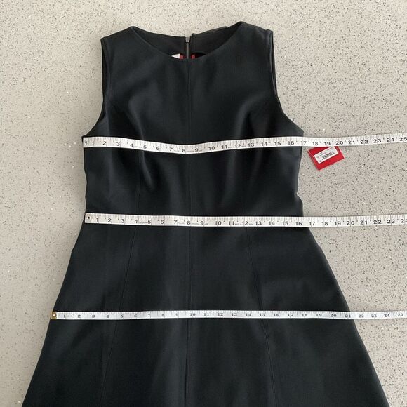 SPANX The Perfect Fit & Flare Sleeveless Black Dress L - Picture 4 of 13